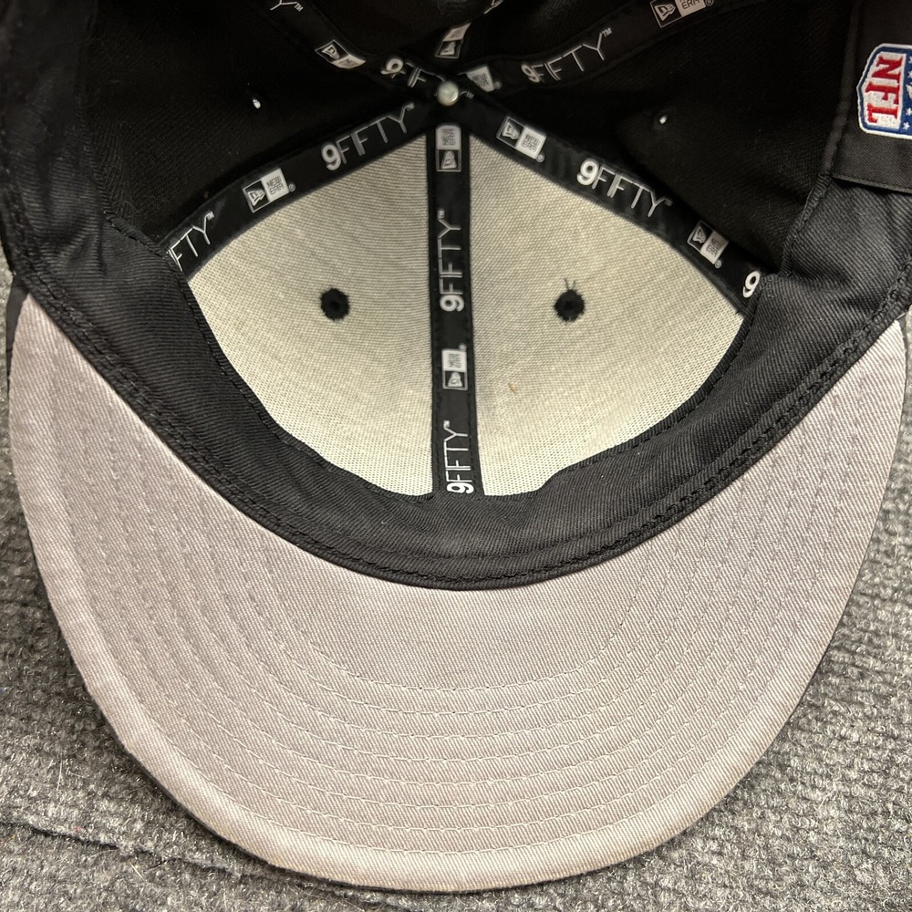 New Era 9Fifty NFL Super Bowl LI Houston Cap Adult Fitted Medium/Large Black Hat - Picture 8 of 11